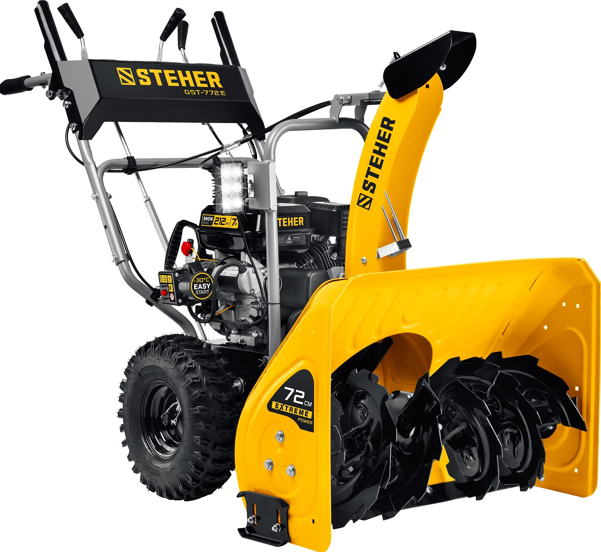 Снегоуборщик STEHER EXTREM GST-772Е (7лс 6вперед/2назад)