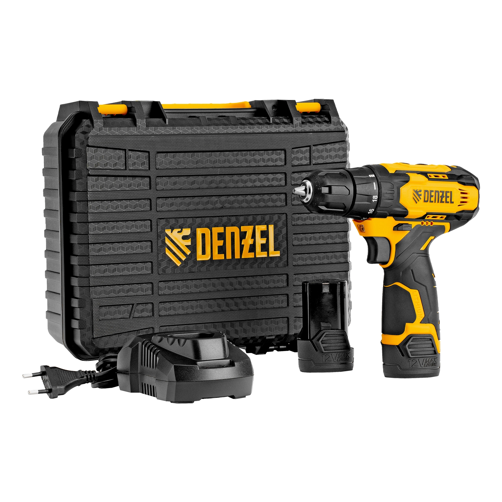 Шуруповерт аккумуляторный Denzel CDQ-12