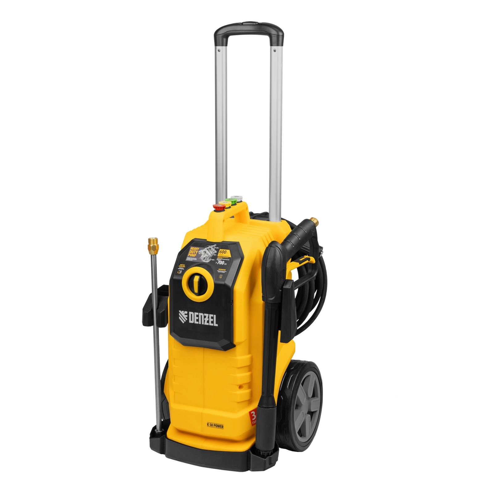 Мойка DENZEL K 50 Power (2100Вт 150бар 600л/час 5м)
