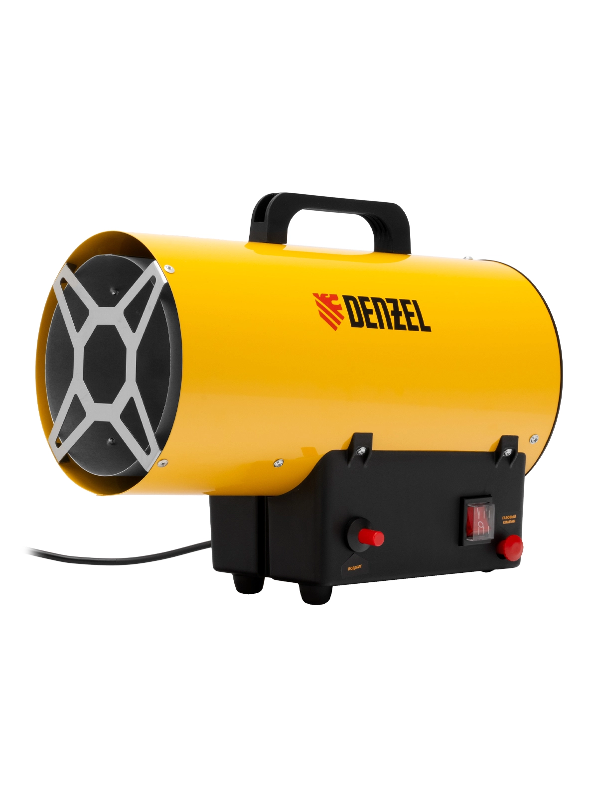 Обогреватель газовый Denzel GHG-10 (10кВт 100м² 0,7кг/час)
