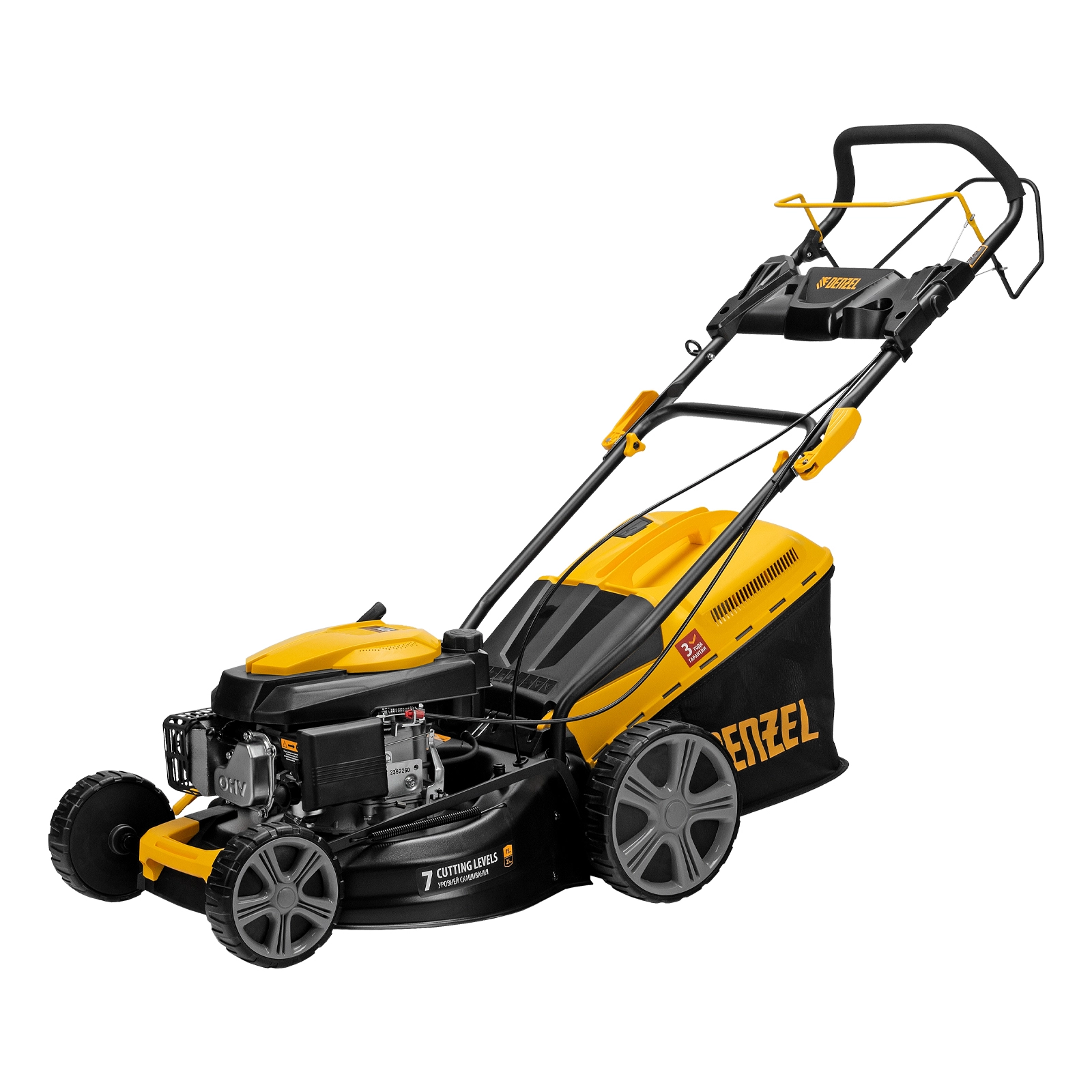 Газонокосилка Denzel GLD-460SP (4,5лс 46см 50л)