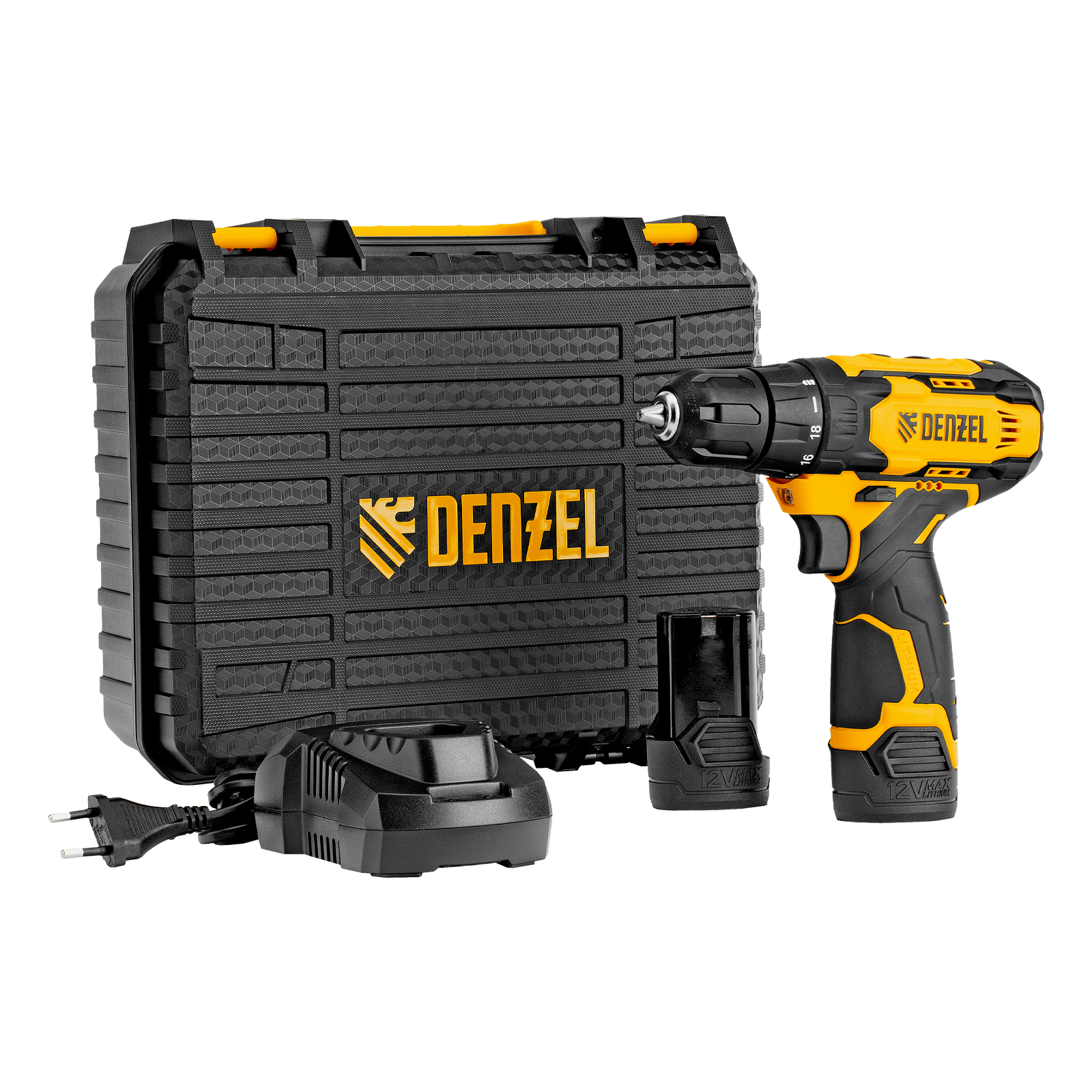 Шуруповерт аккумуляторный Denzel CDQ-12