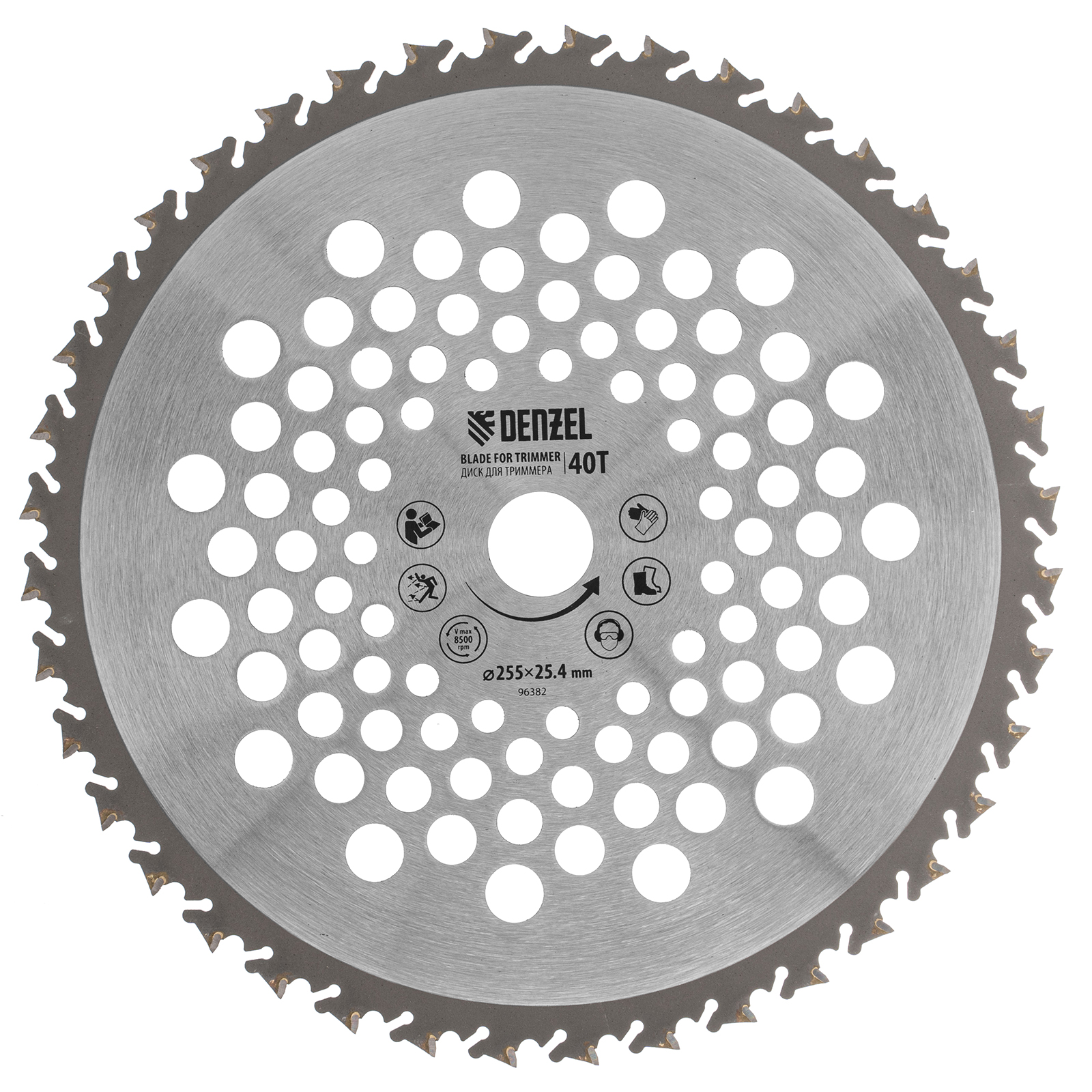 Нож Denzel 40/255/25,4 (Anti-kick)