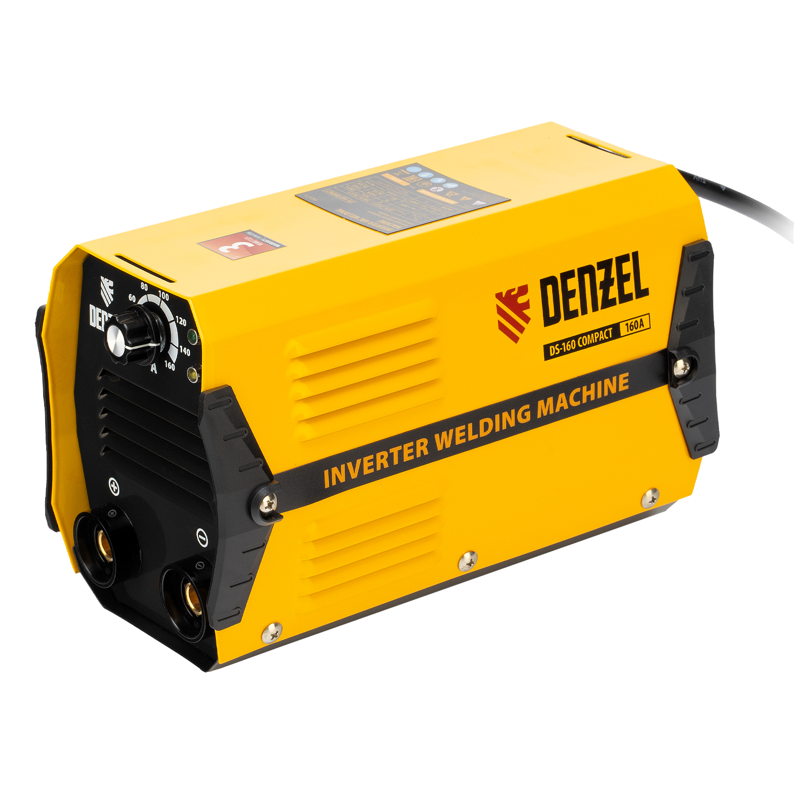 Сварочный инвертор Denzel DS-160 Compact (20-160А 1,6-3,2мм 5кВт)