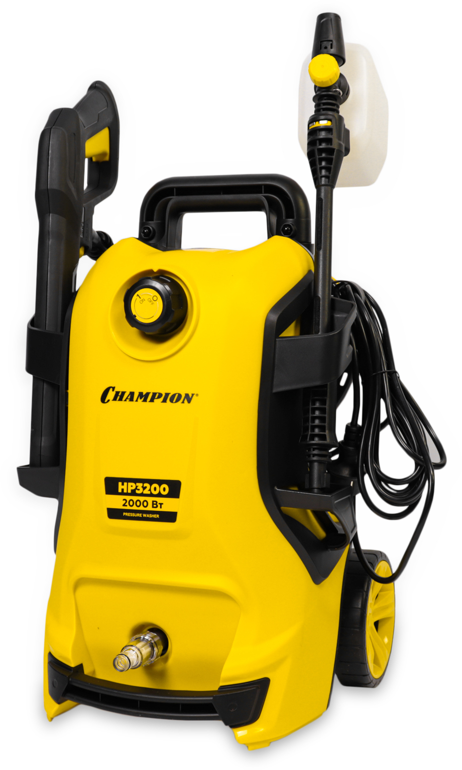 Мойка CHAMPION HP3200 (2000Вт 105бар 5,5л/мин 15,3кг)