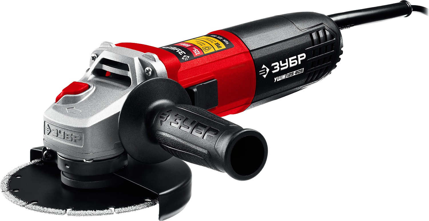 Машинка шлиф. угловая Зубр УШМ-125-805 (800Вт 11000об/мин 125мм)