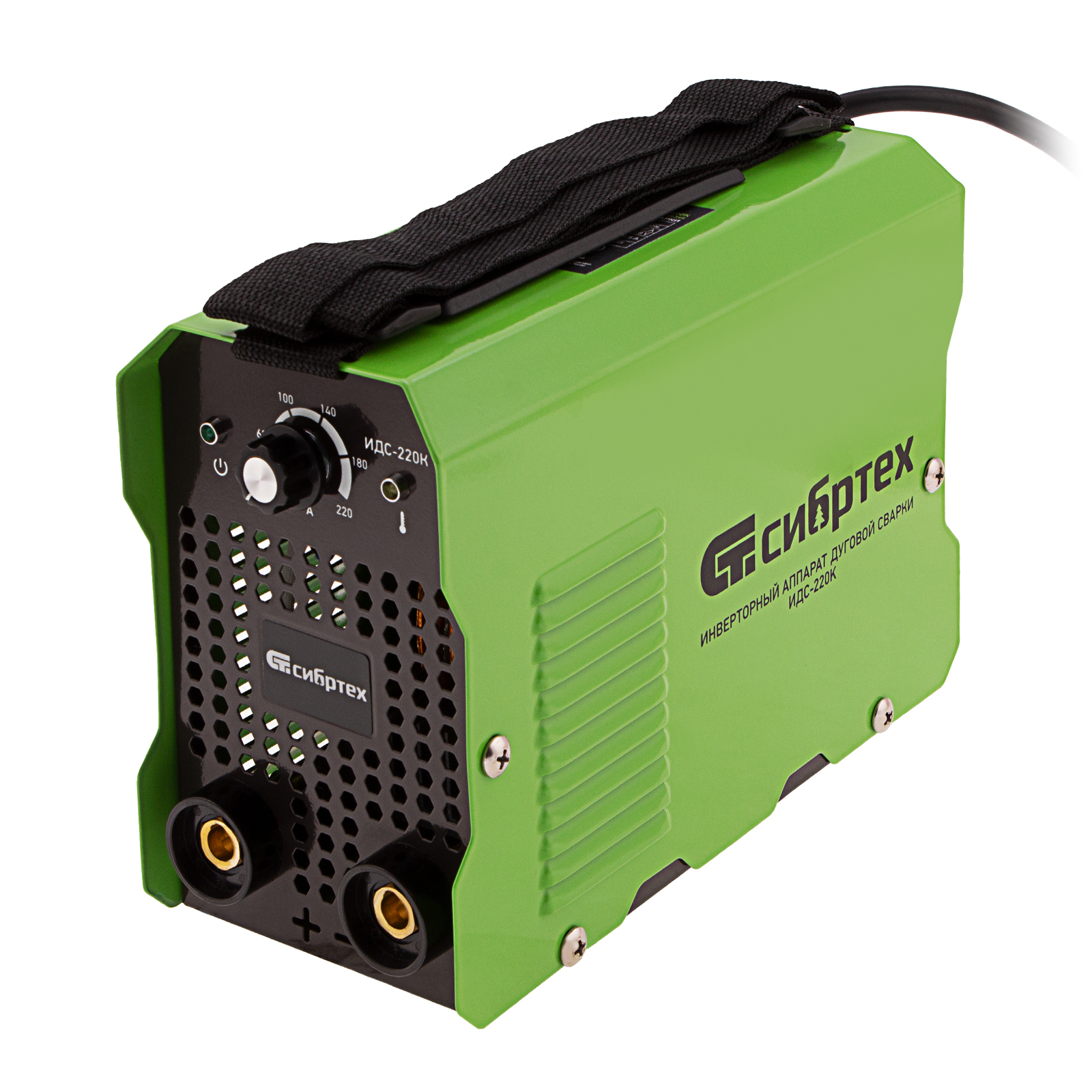 Сварочный инвертор Сибртех ИДС-220K (2-220А 1,6-5мм 4,3кВт)