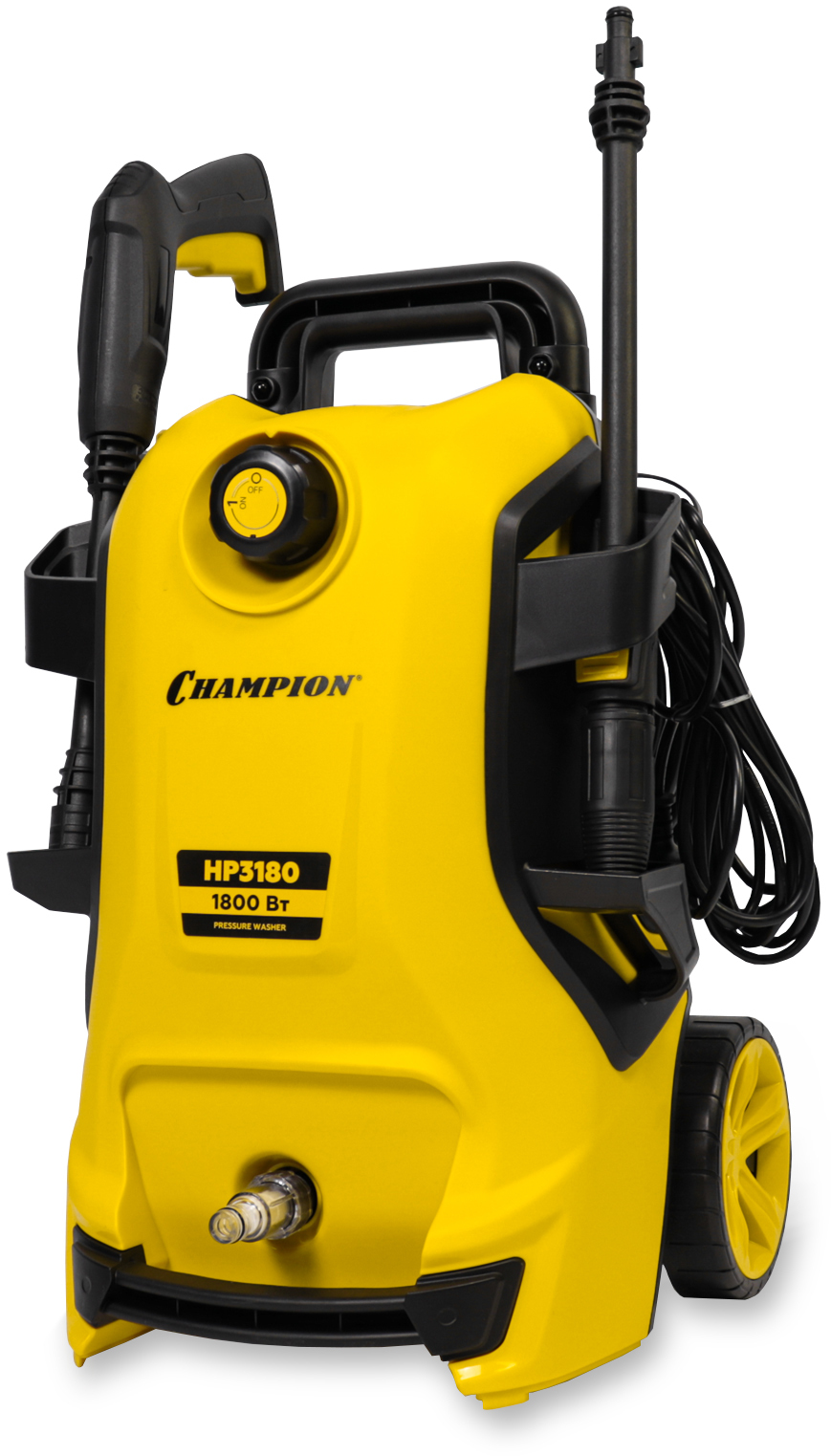 Мойка CHAMPION HP3180 (1800Вт 100бар 5л/мин 7,7кг)