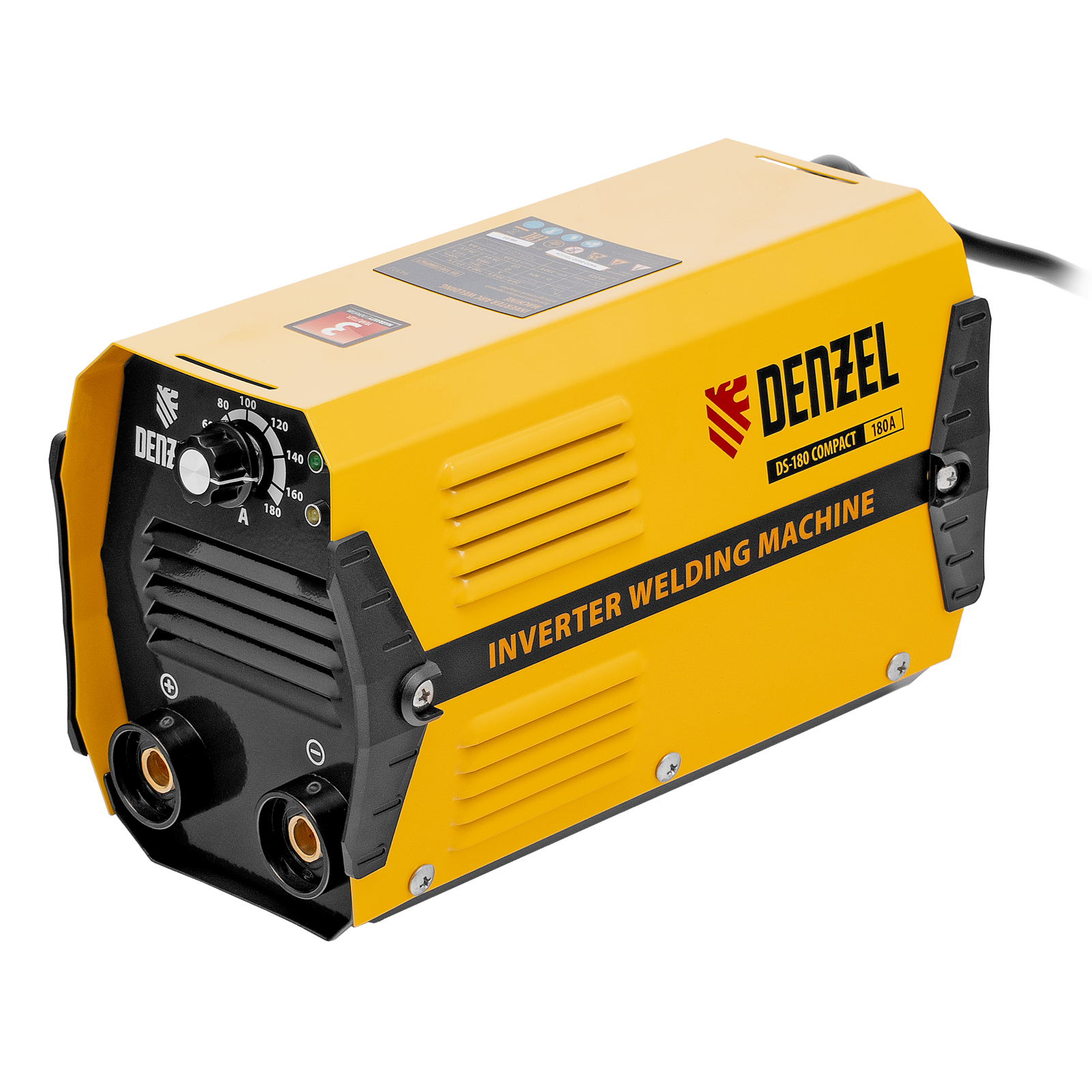 Сварочный инвертор Denzel DS-180 Compact (20-180А 1,6-4мм 5,8кВт)