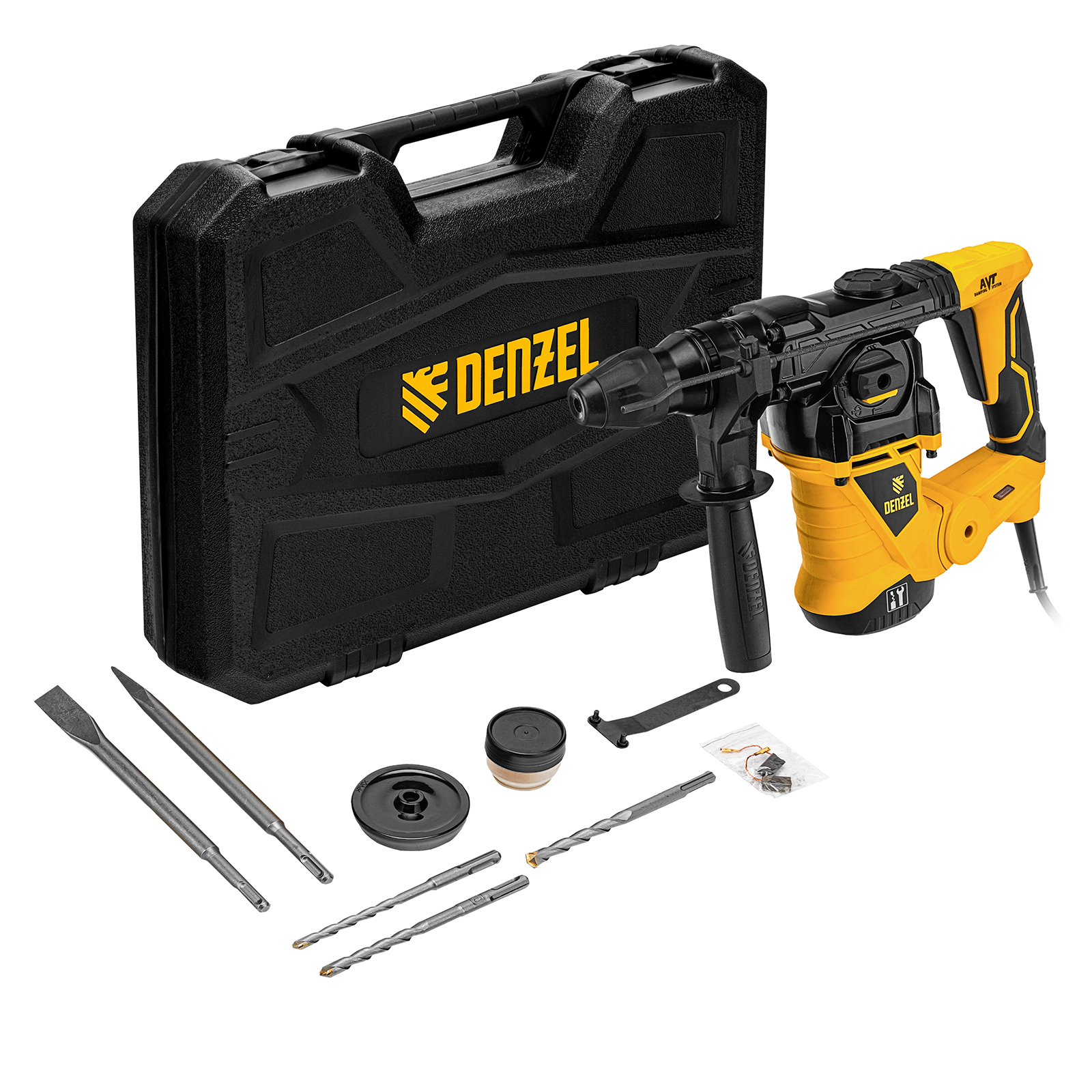 Перфоратор Denzel RHV-1250-30 (1250Вт 5 Дж)