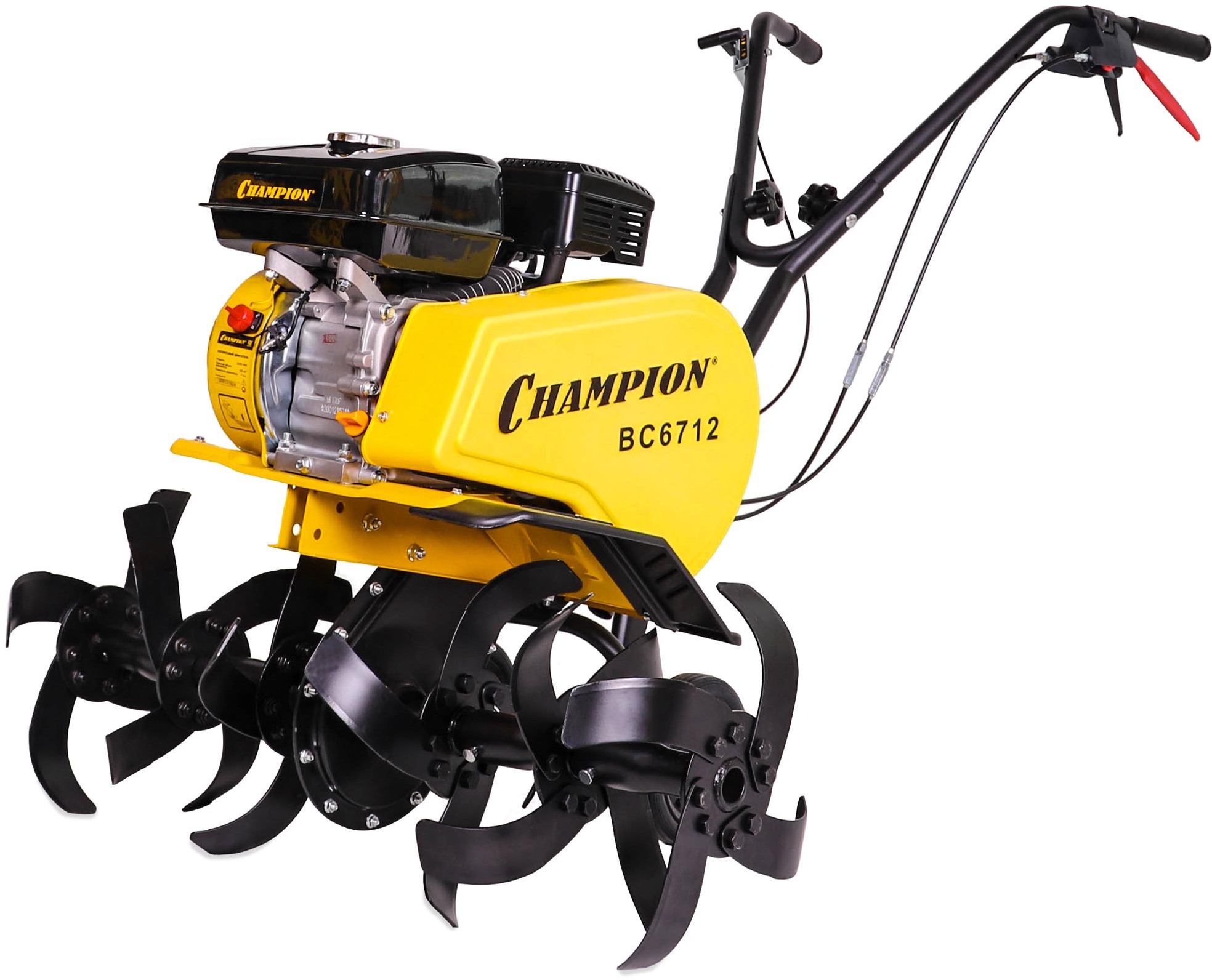 Мотокультиватор Champion BC6712 (7лс скор.1вперед/1назад 50кг)