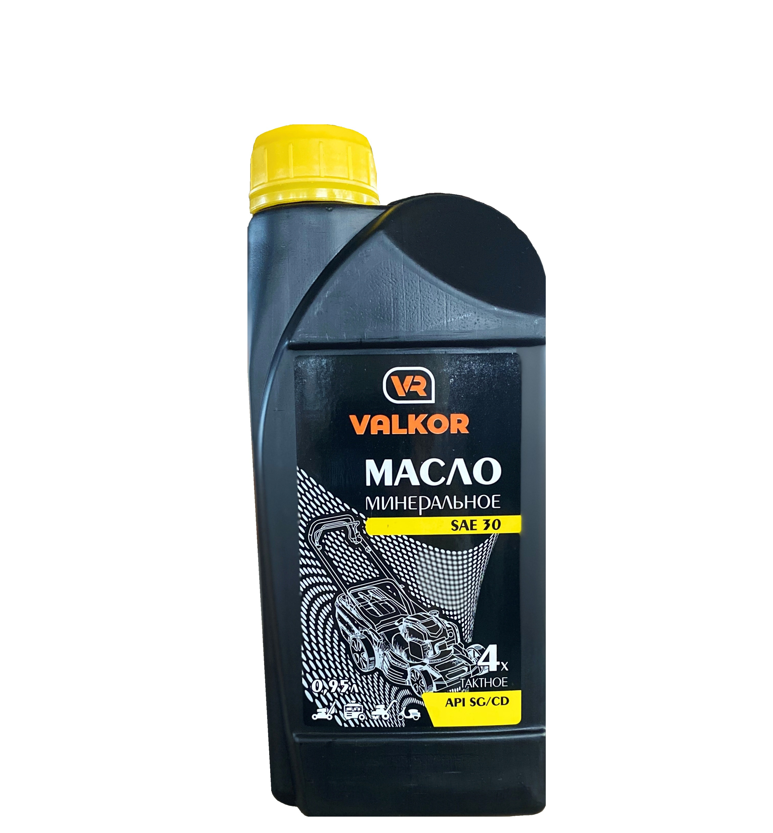 Масло VALKOR 4-x такт. SAE30 0,95л минеральное