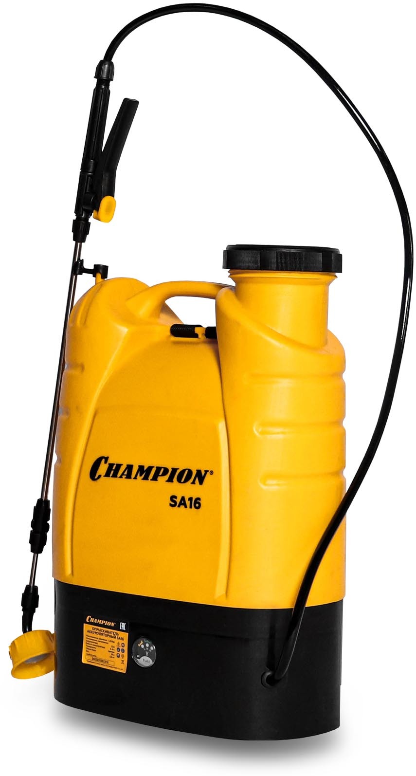 Опрыскиватель CHAMPION SA16 (12В 8А/ч 16л 5,3кг)