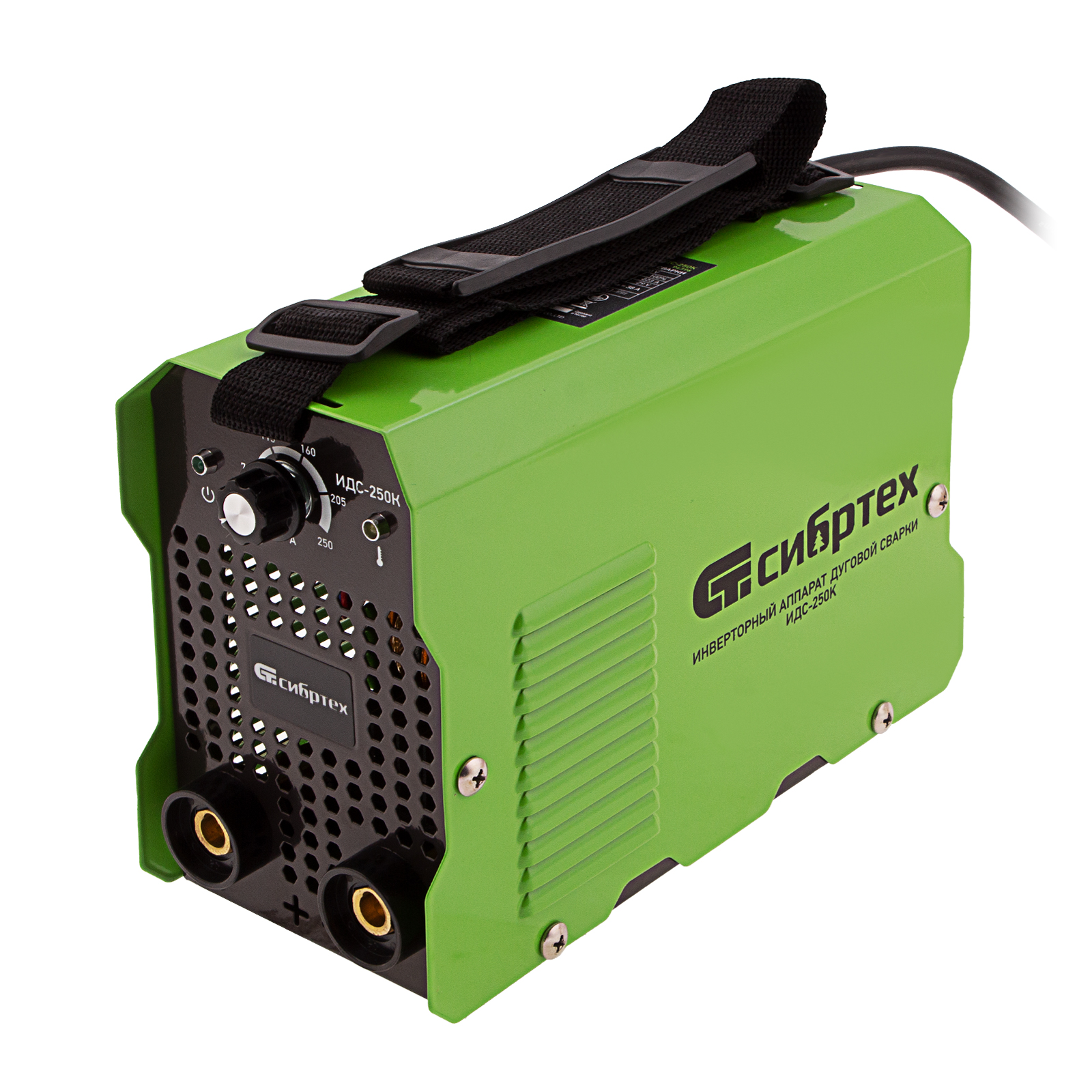Сварочный инвертор Сибртех ИДС-250K (20-250А 1,6-5мм 5кВт)
