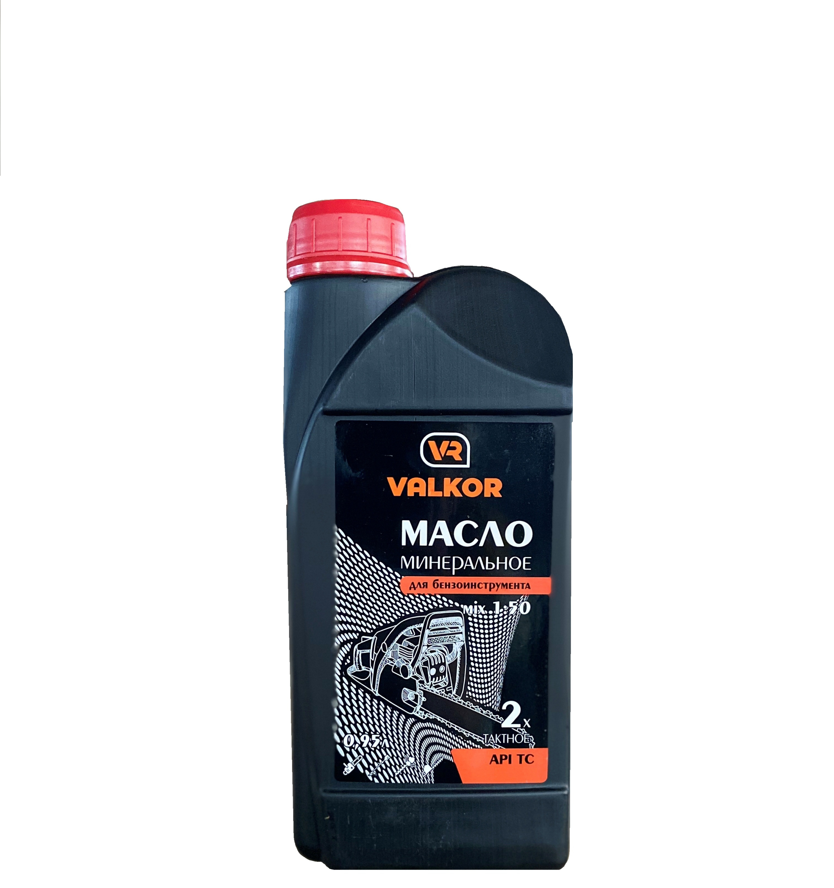 Масло VALKOR 2T 0,95л минеральное