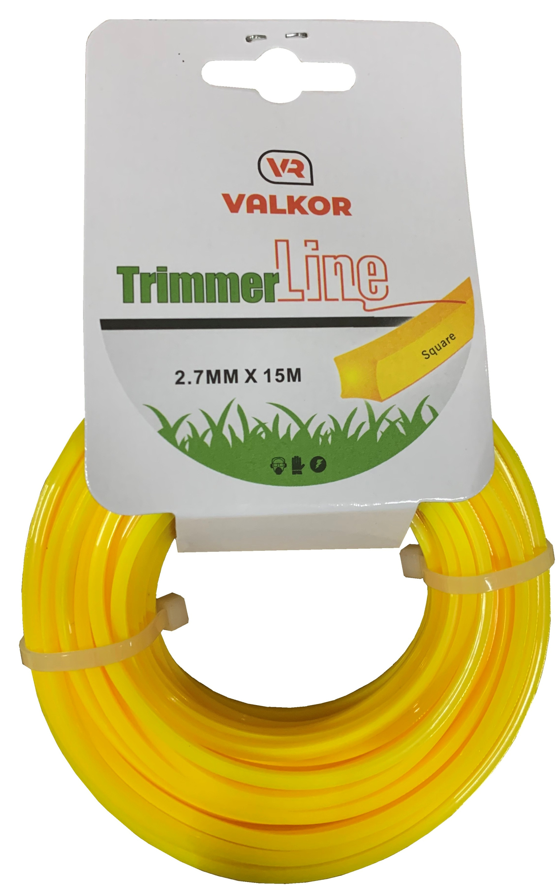 Корд трим. VALKOR SQUARE 3.00х15м (желтый квадрат)