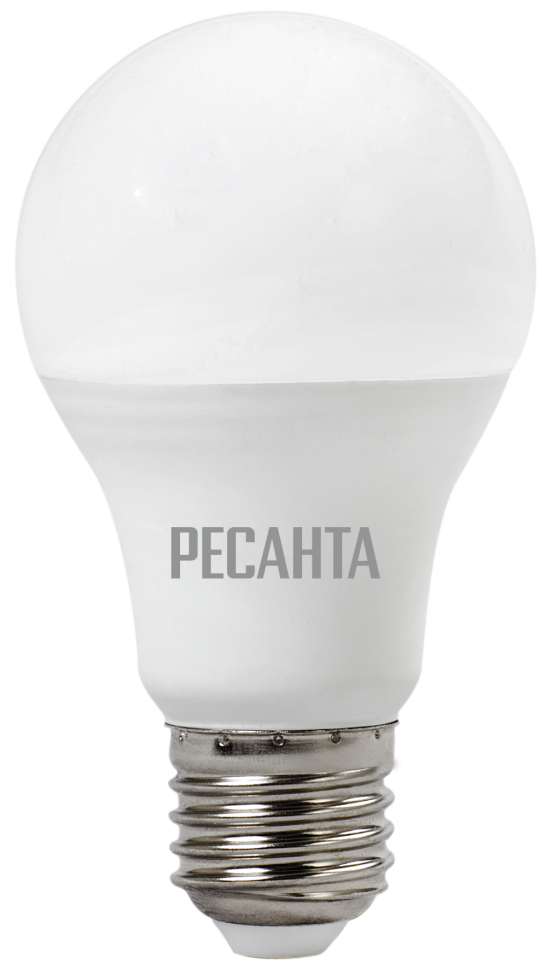 Лампа светодиодная РЕСАНТА LL-R-A60-11W-230-3K-E27