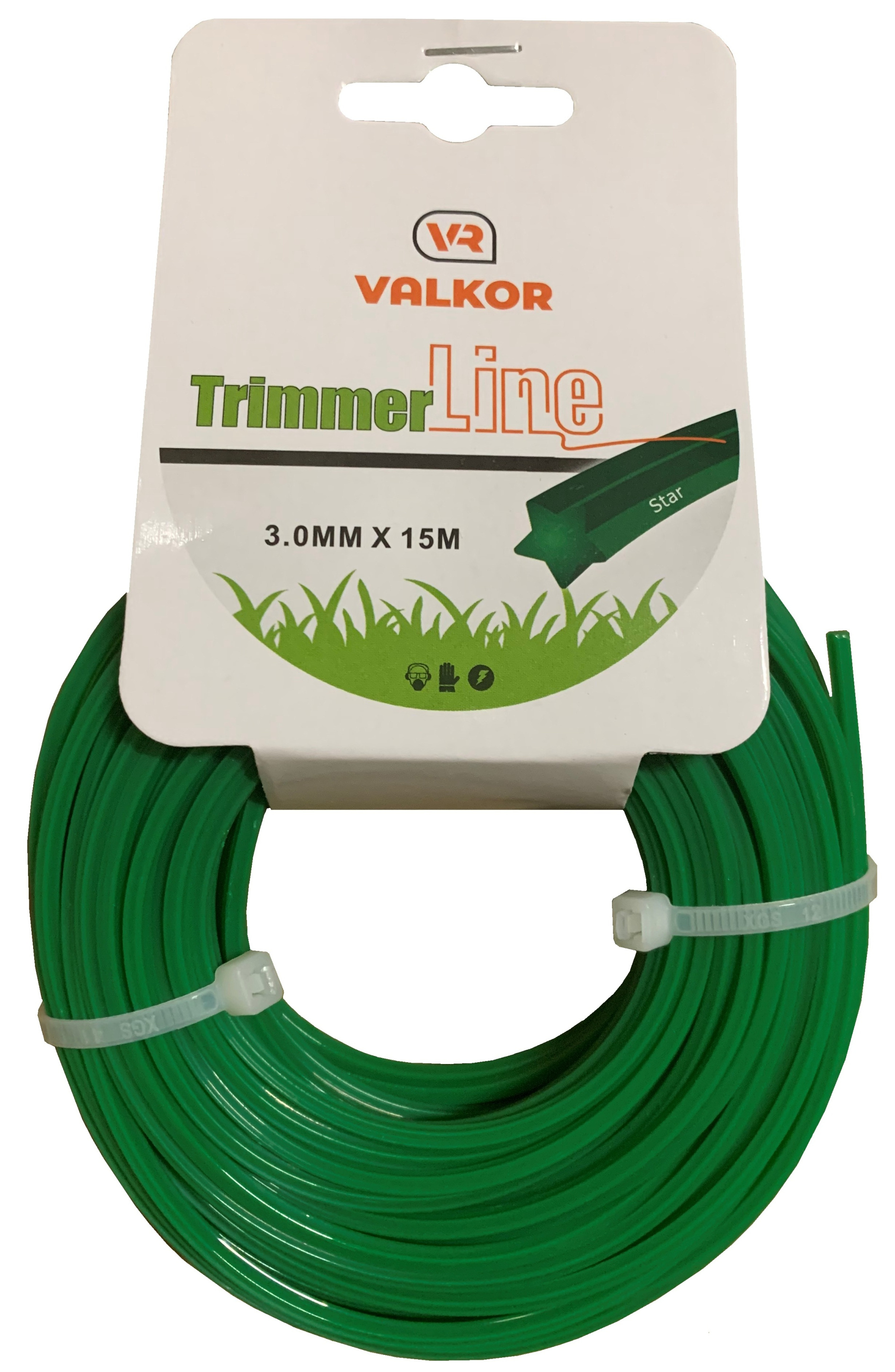 Корд трим. VALKOR STAR 3.00х15м (зеленая звезда)